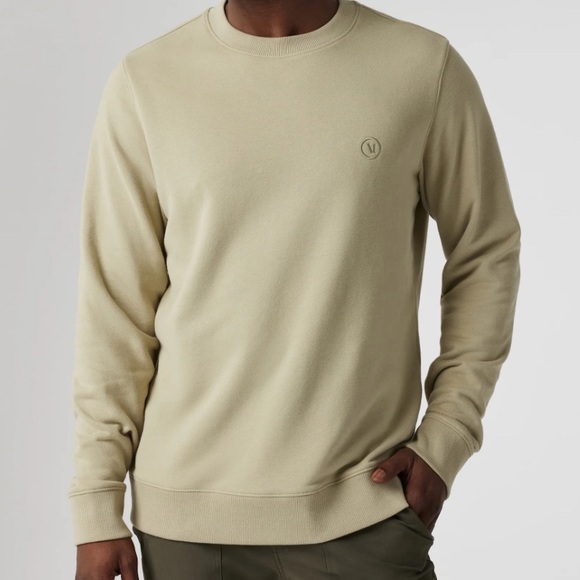 Vuori Men's Tan Crewneck Sweater VUORI CYPRESS
CREW MEN - Picture 1 of 12